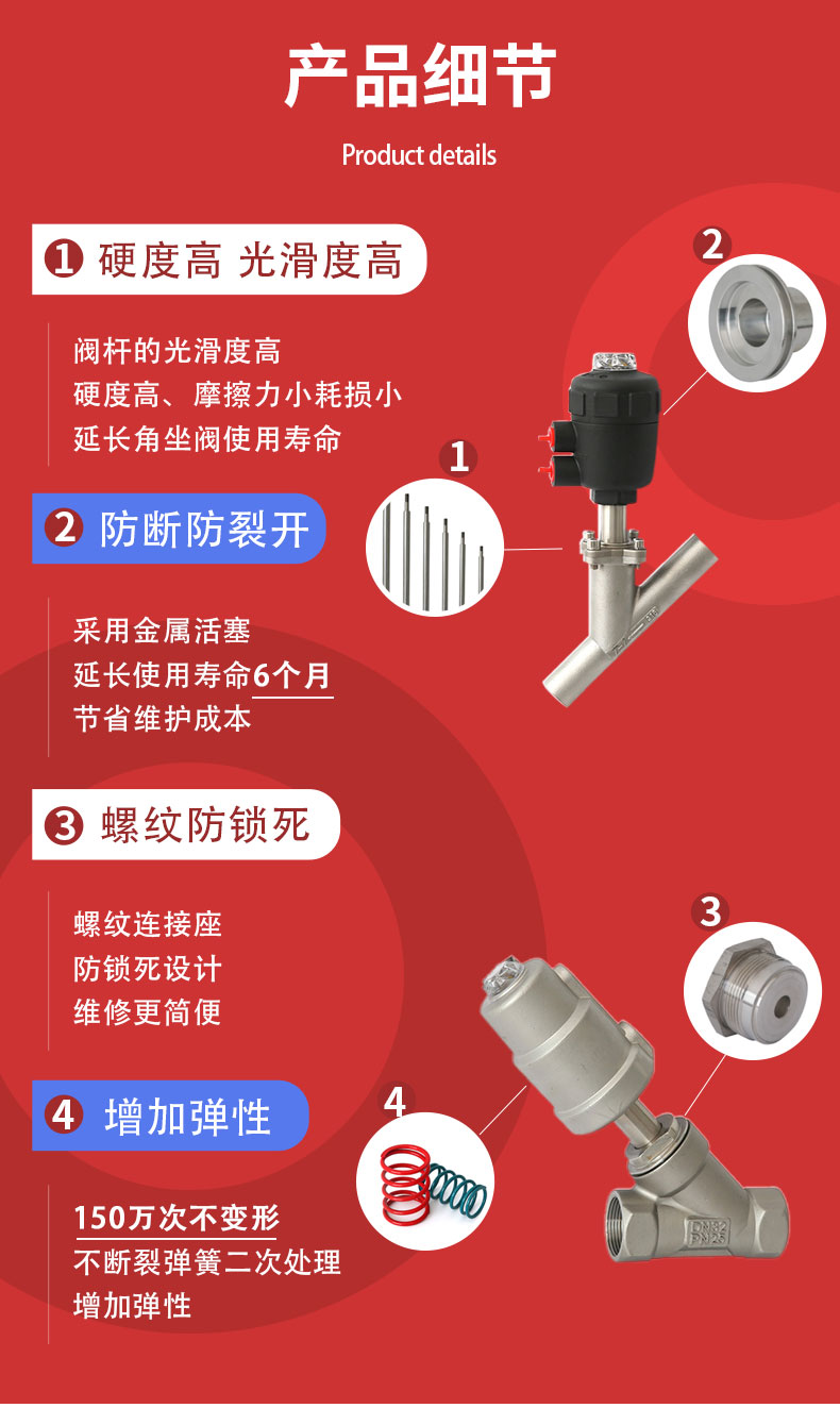 防水锤角座阀